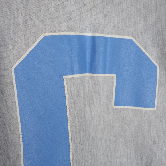 Vtg Columbia University Reverse Weave Champion Double-Sided Sweater, Size Large - Picture 7 of 9